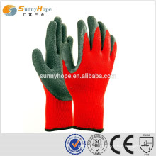 10 Gauge red palm industrial work gloves